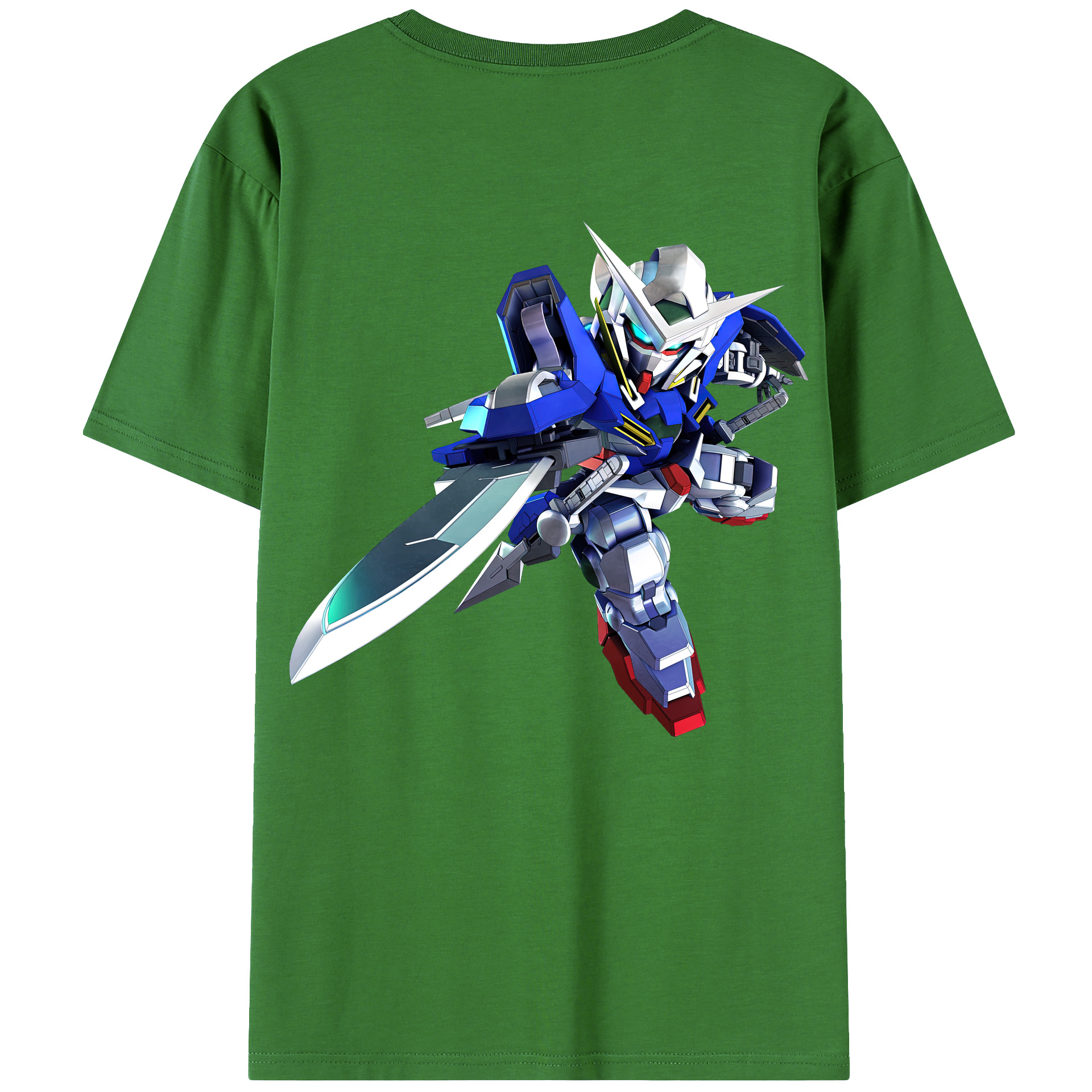 （画像用） 機動戦士ガンダム Mobile Suit Gundam レディース半袖Tシャツ(バックプリント)
